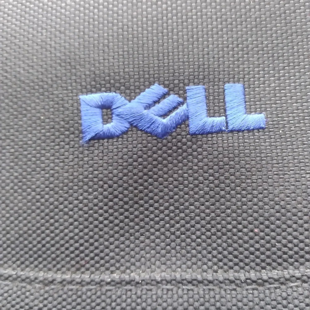 Dell Black Laptop Bag all intact 16.5 × 13.5 × 3 Elastic Inside for strapping